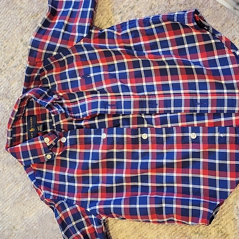 Kid boys button up shirt
